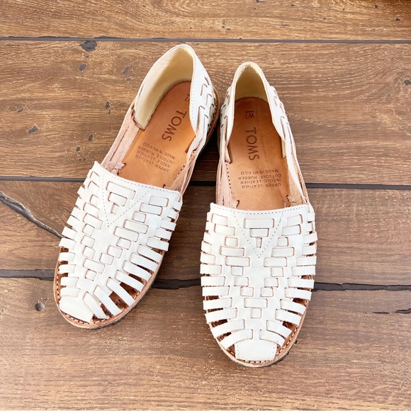 TOMS Huarache in Dove Leather - Picture 3 of 4